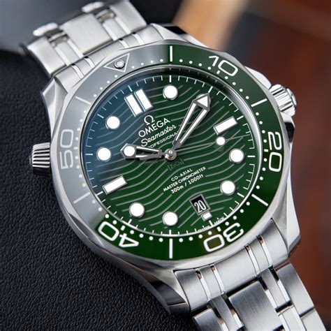 omega seamaster green review.